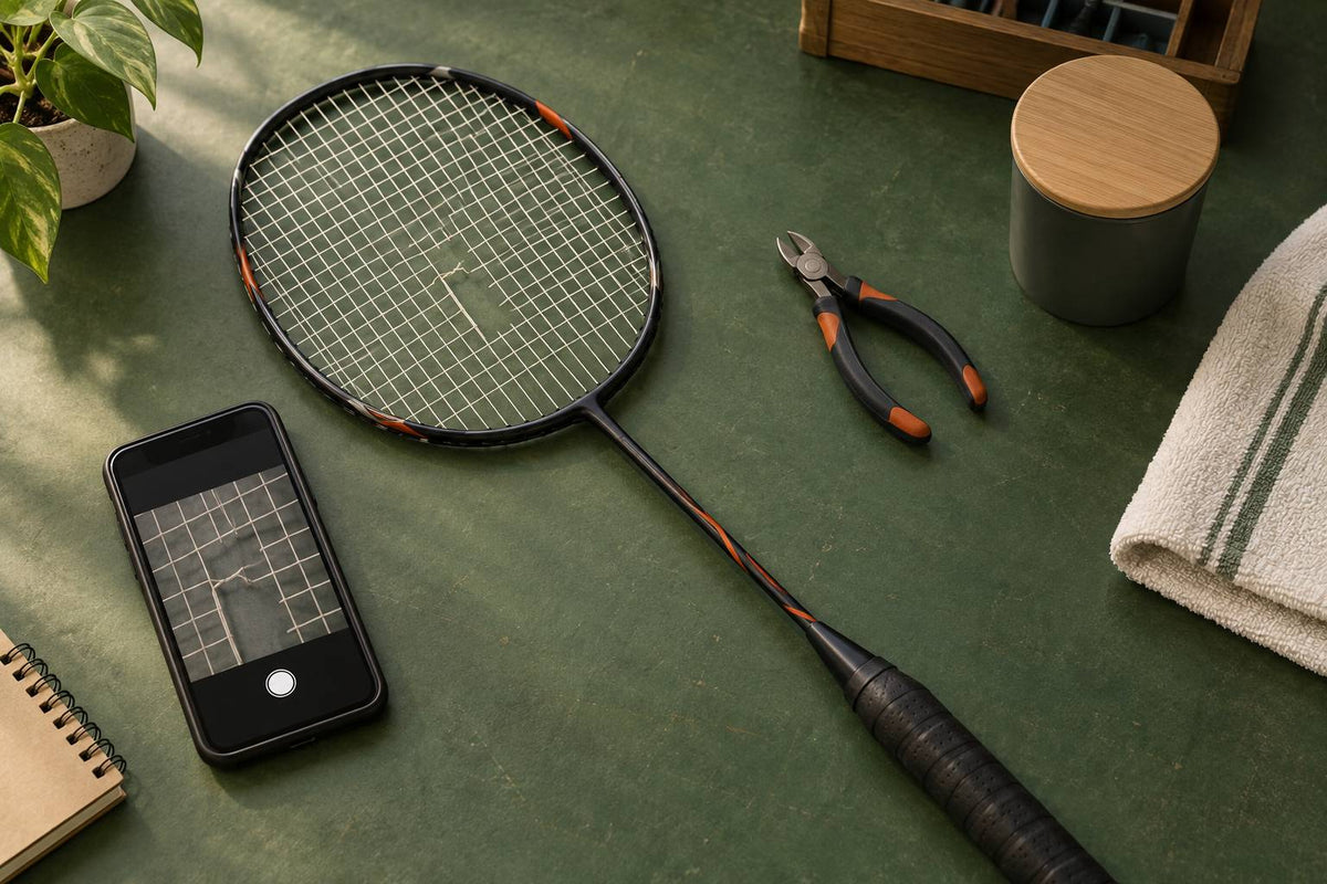 A snapped string is a reason to stop using the racket and prepare it for inspection and a full restring.