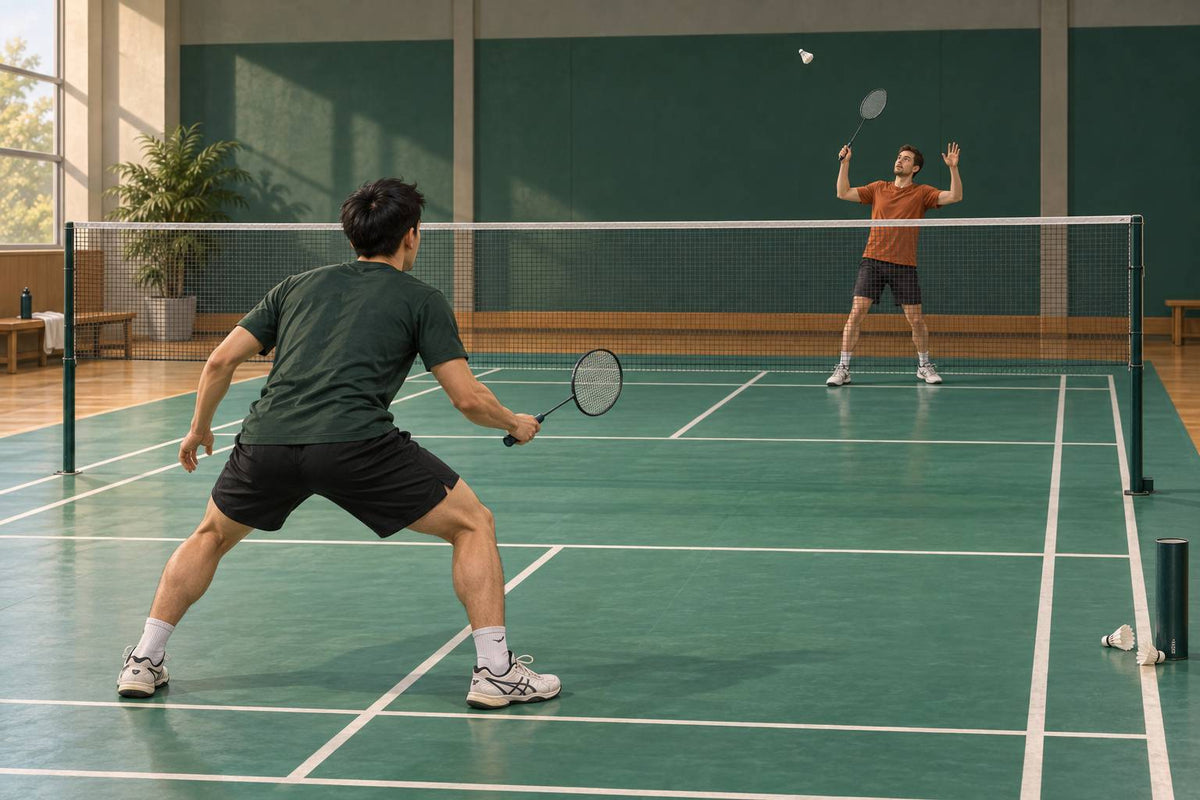 Smash-return practice begins with a prepared racket and a controlled choice of reply.