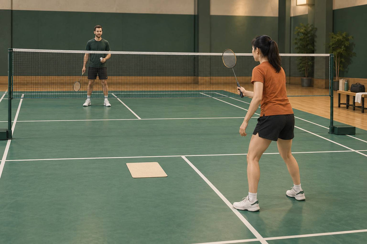 A learner and feeder prepare a controlled task with one visible target and enough space for safe contact.