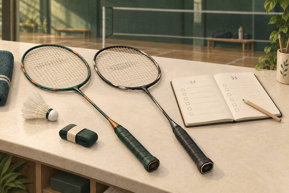 Retail racket specifications help compare handling, but they do not establish a professional player’s exact match setup.