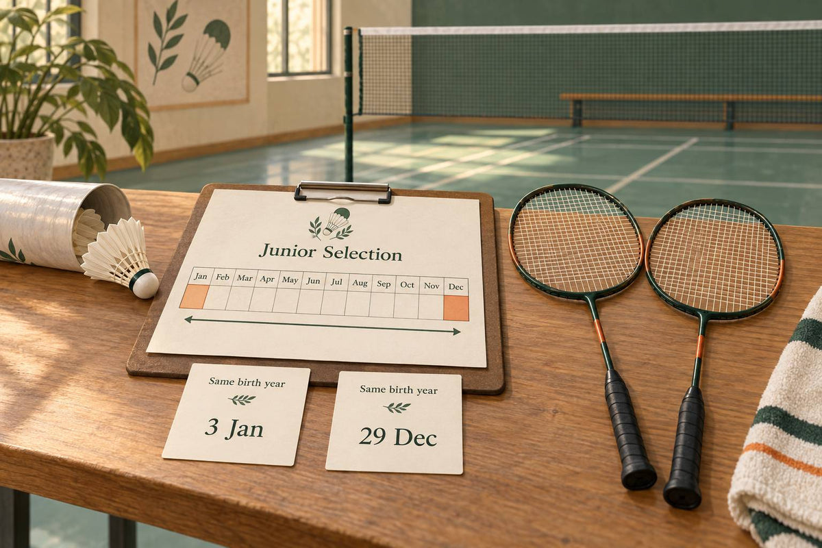 Deux naissances dans la même année civile peuvent séparer des coéquipiers juniors de près d’un an.