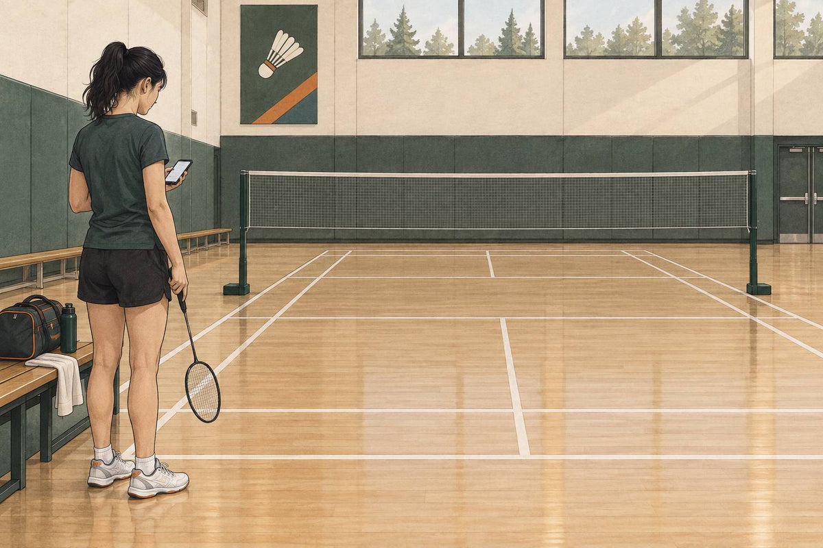 Conceptual badminton scene for Badminton Court Near Me: Where to Play in Canada, not an actual listed venue.