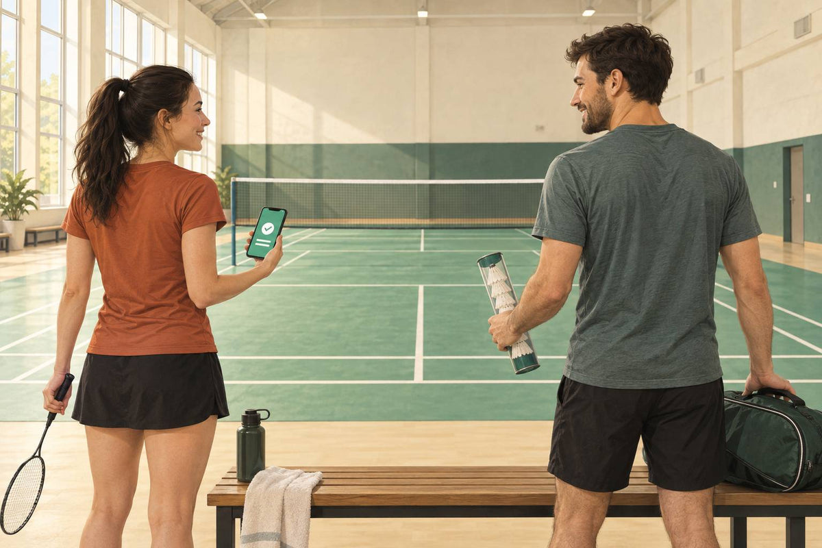 Reserved courts and organised leagues serve different needs for badminton players in Laval.
