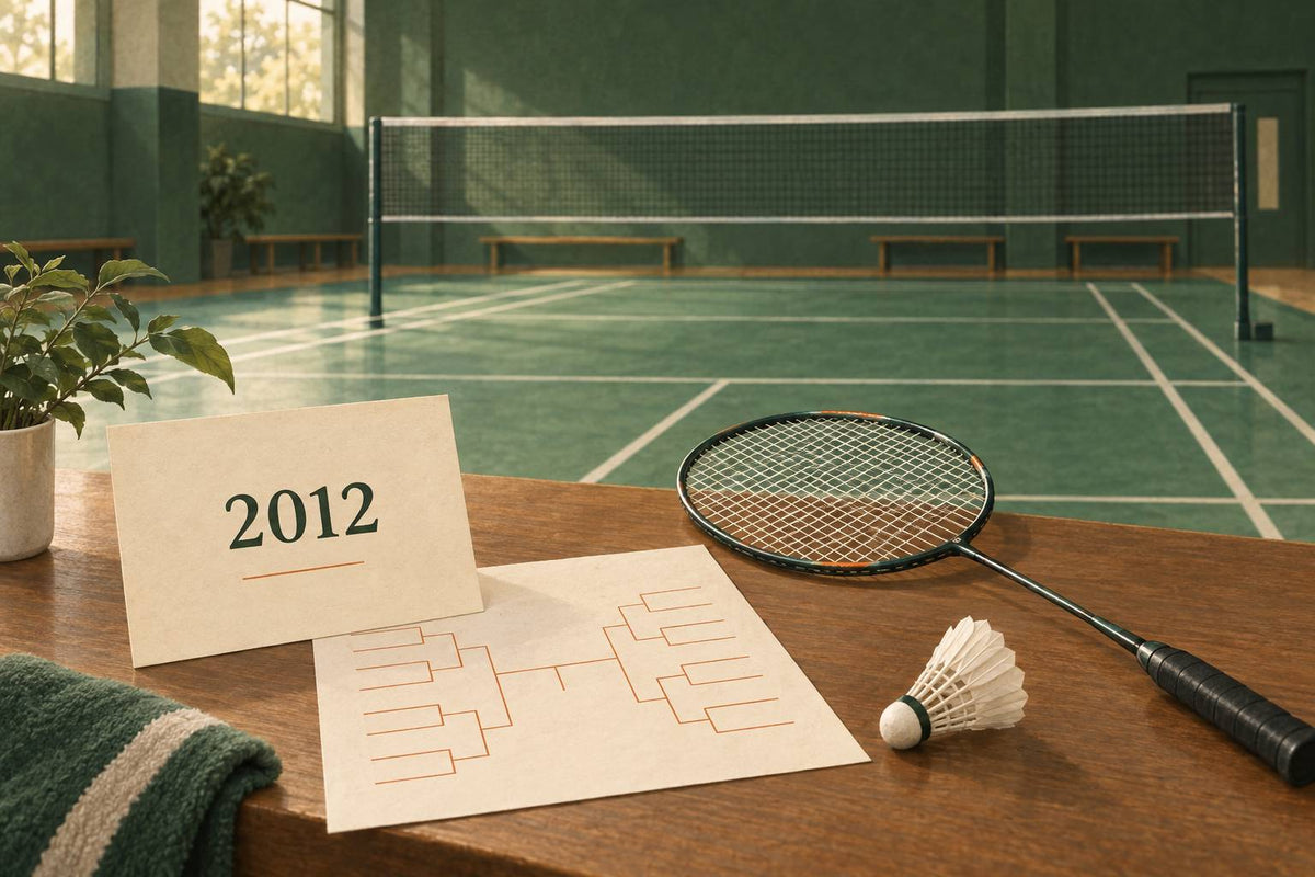 Une archive symbolique de 2012 et un tableau de tournoi relient le cas disciplinaire aux questions de format de compétition.