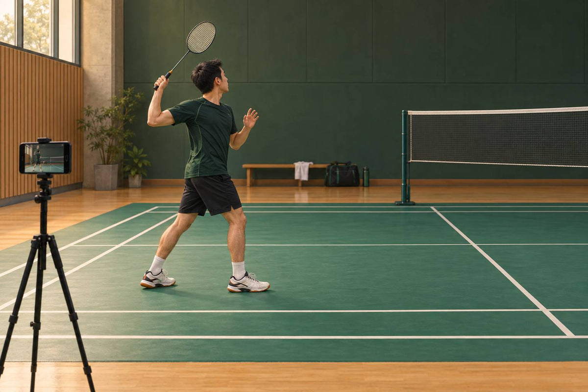 A same-shot video review records preparation without treating a visible backswing as a universal ideal.