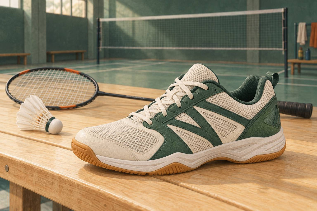 Mesh, overlays, laces and the heel structure are visible clues to inspect before trying the shoe on.