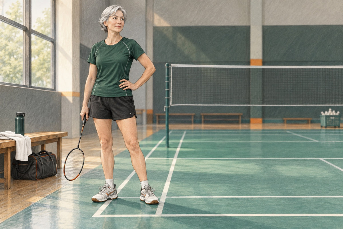An experienced player pauses between sets so the next repetitions can stay controlled