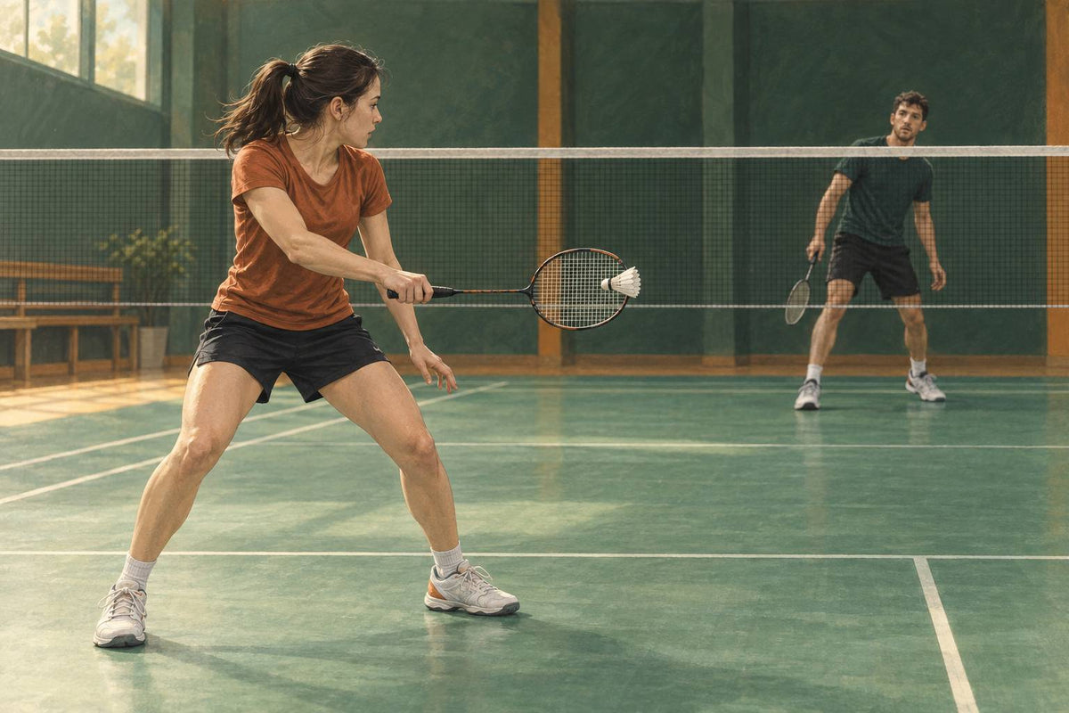 A compact defensive contact can absorb pace before a controlled counter becomes available.
