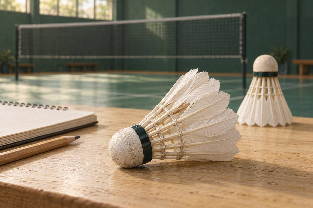 A close inspection separates a shifted feather shaft, loose binding and visible base damage without guessing their cause.